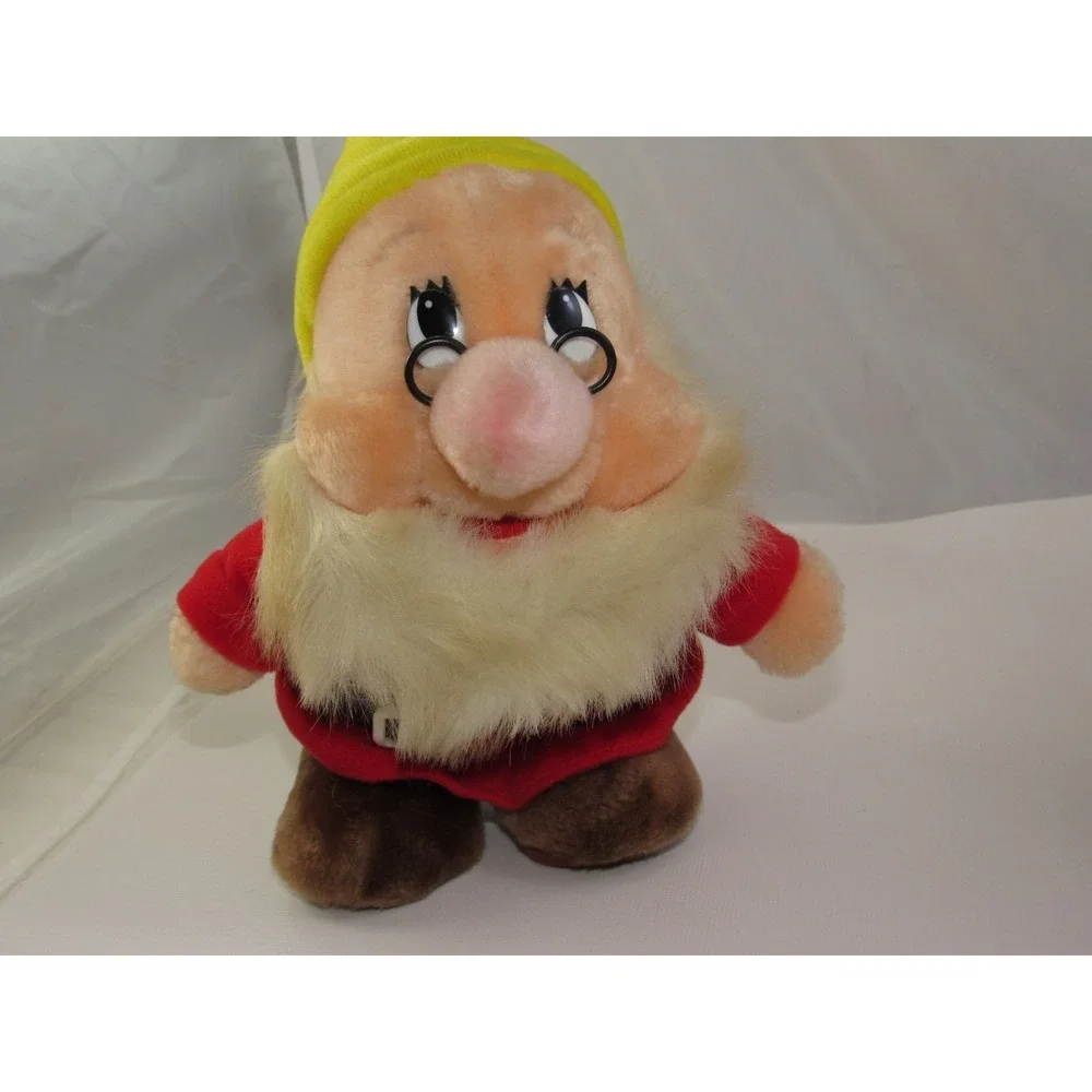Vintage Disney Parks Snow White & Seven Dwarfs Plush Dolls - Doc &‎ Sneezy